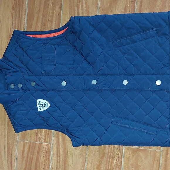Tommy Hilfiger Other - Tommy Hilfiger 12/14 quilted navy/orange vest